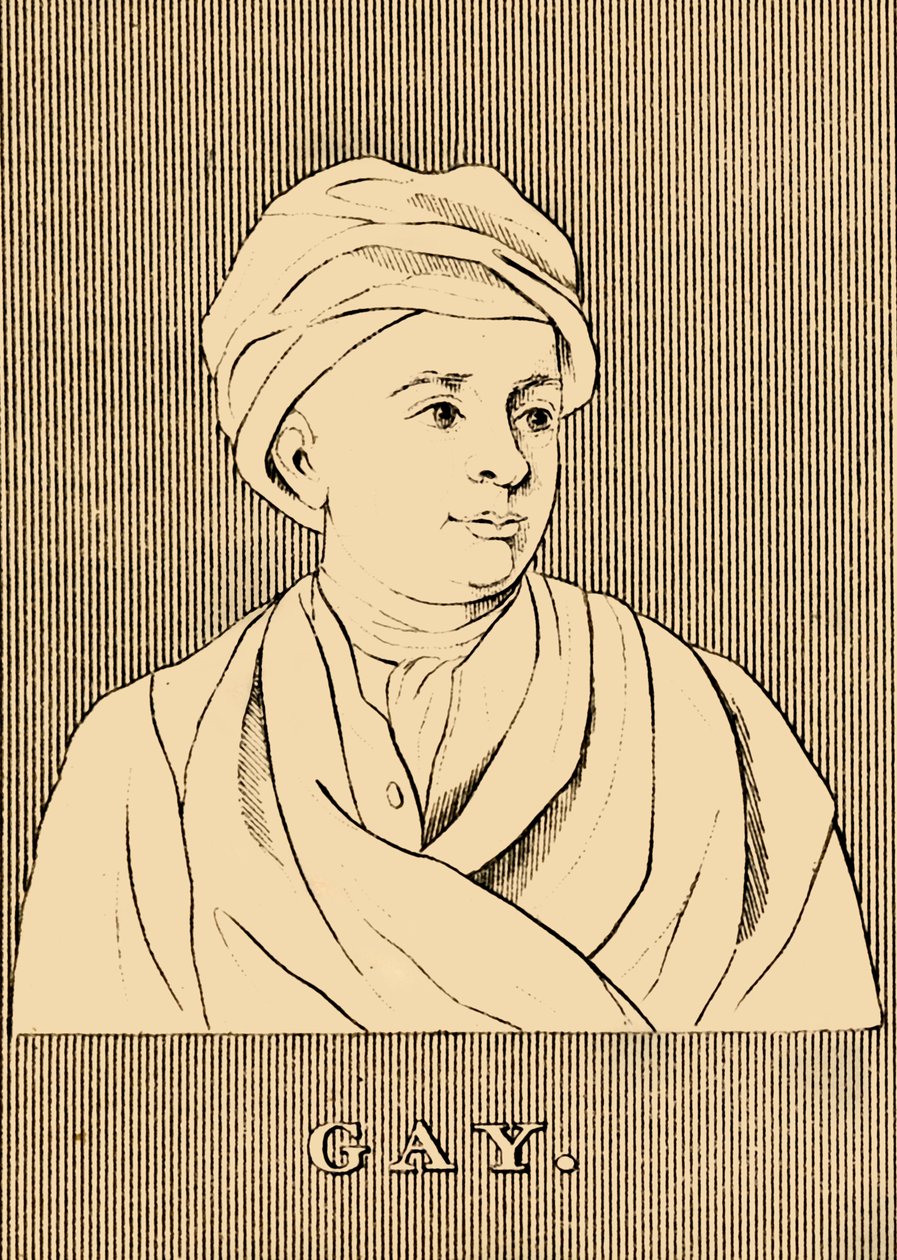 盖伊（Gay），1685-1732年，1830年。 作者 不明