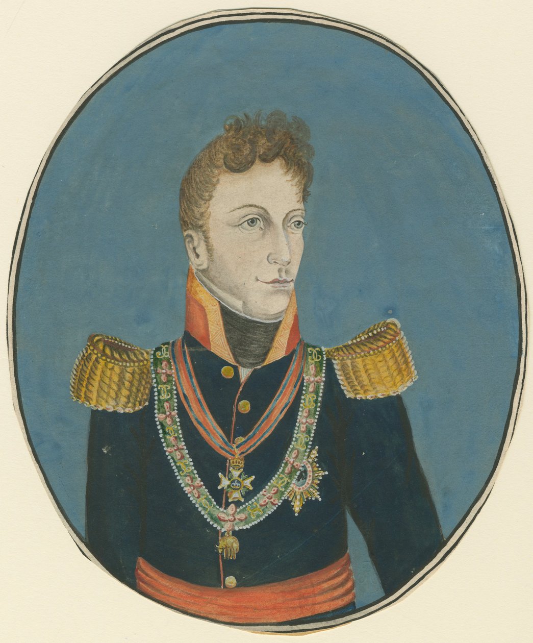 Gebhard Leberecht von Blucher 1742-1819年，c。 1800 作者 不明