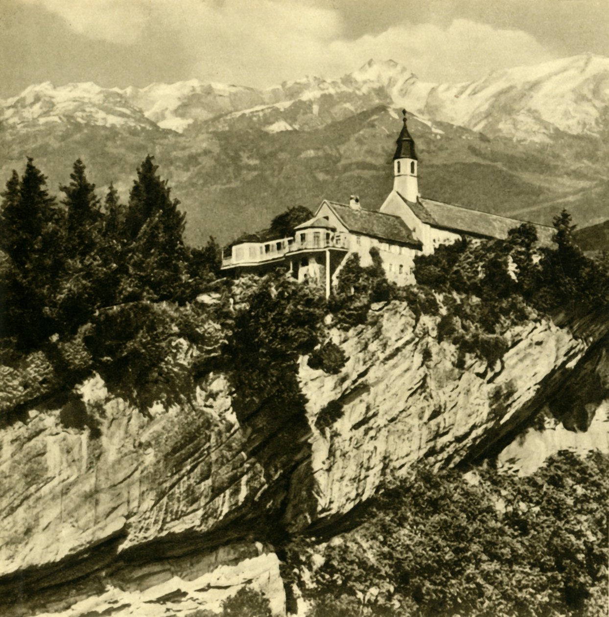 Gebhardsberg，布雷根茨，奥地利，c1935年。 作者 不明