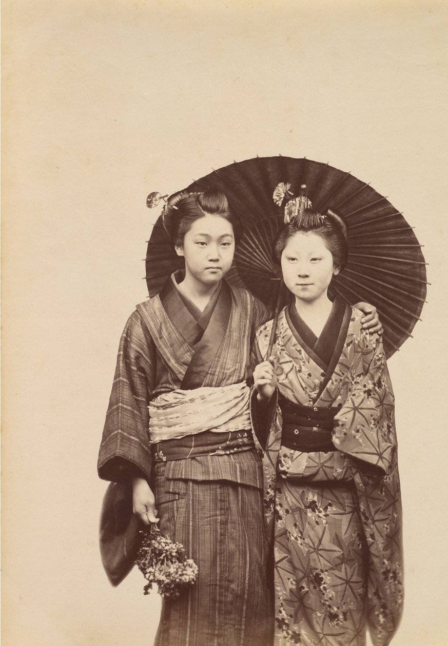 [Geisha Girls], ca. 1880. 作者 不明