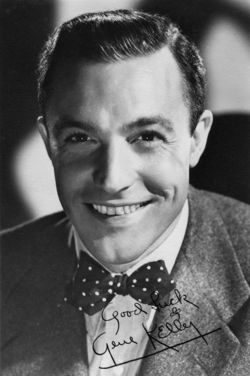 吉恩·凯利（Gene Kelly），1912-1996年，美国舞蹈演员，演员兼导演，c1940年代 作者 不明