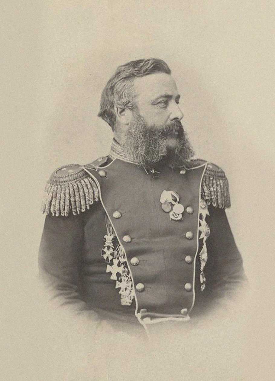 卡尔-海因里希-冯-德恩将军1816-1878。 作者 不明
