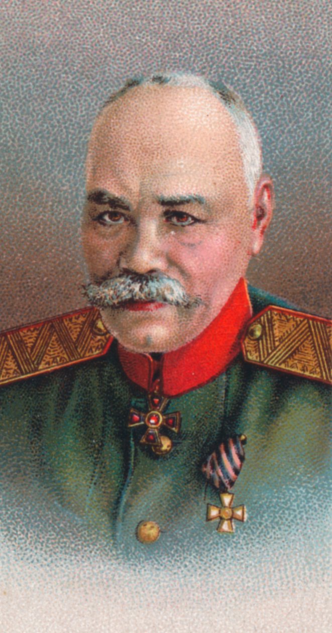 米哈伊尔·瓦西里耶维奇·阿列克谢耶夫将军（1857-1918），俄罗斯帝国陆军将军，1917年 作者 不明