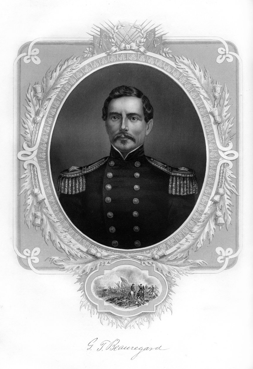 PGT Beauregard将军，同盟军将军，1862-1867年 作者 不明