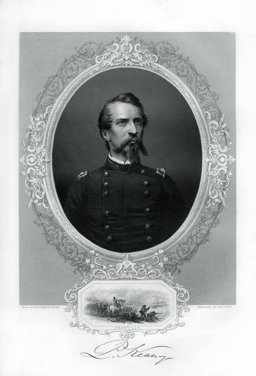 美国陆军军官Philip Kearny将军，1862-1867年 作者 不明
