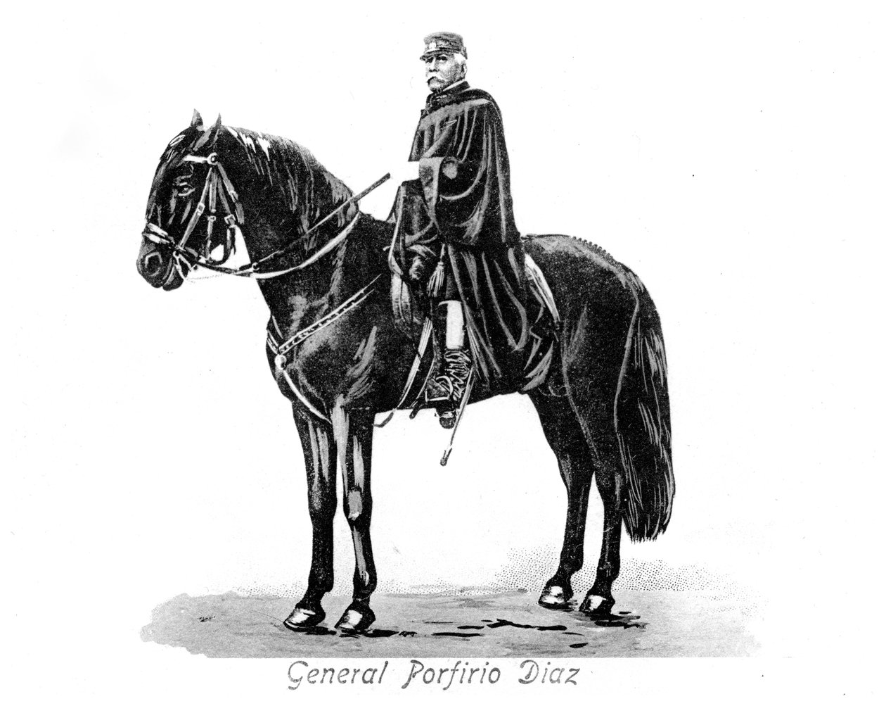 Porfirio Diaz将军1830-1915年，墨西哥总统，1900年代 作者 不明