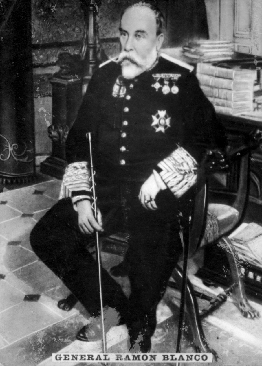 拉蒙·布兰科将军，佩纳·普拉塔（PeñaPlata）第一侯爵1833-1906年 作者 不明