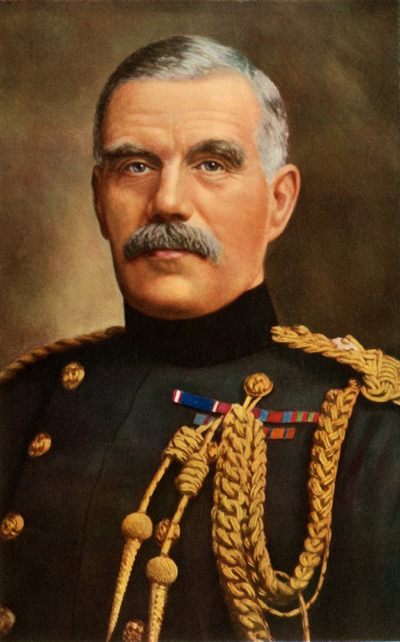 威廉-罗伯特-罗伯逊将军，K.C.B.，K.C.V.O.，D.S.O."，1917。 作者 不明