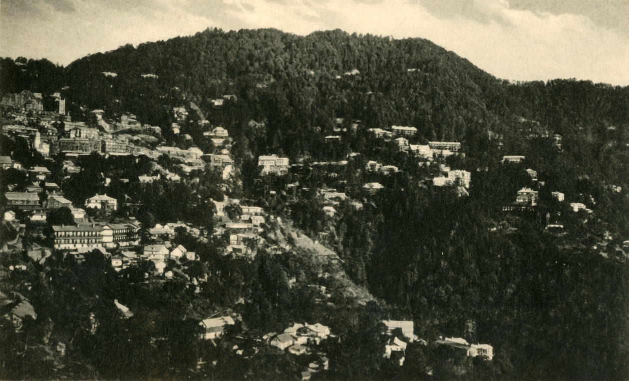 雅科（Jakko）全景，锡姆拉（c1918-c1939）。 作者 不明