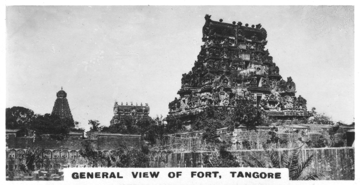 堡，坦戈尔，泰米尔纳德邦，印度，c1925年的全景 作者 不明