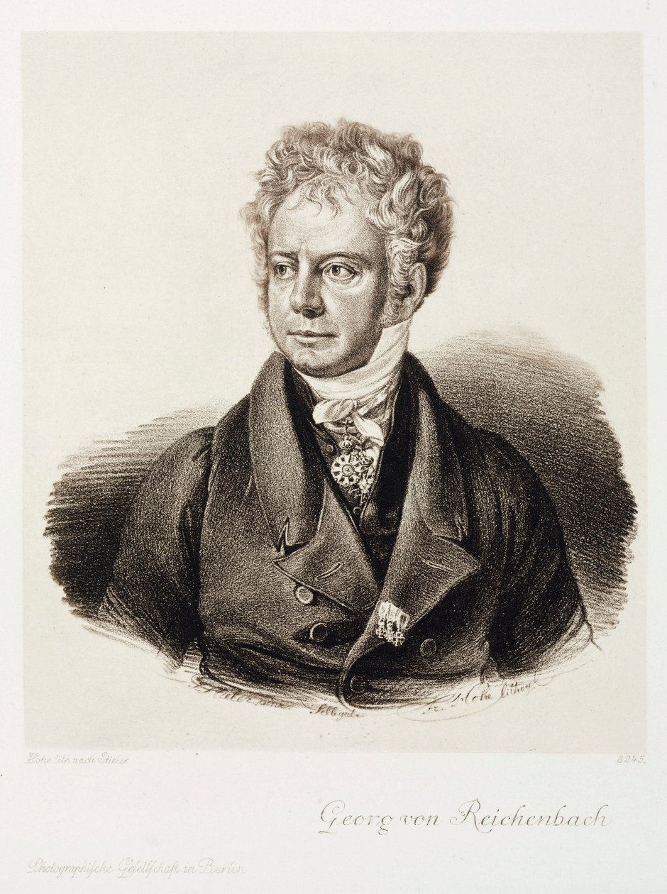 Georg von Reichenbach, German engineer and instrument-maker, c 1820 作者 不明