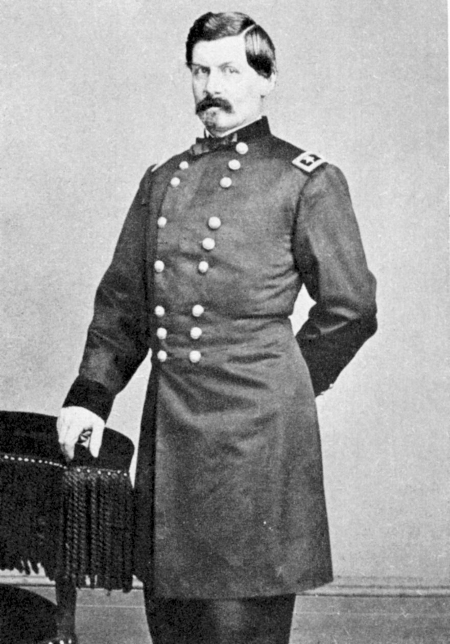 乔治·布林顿·麦克莱伦（George Brinton McClellan），美国士兵，1861年 作者 不明