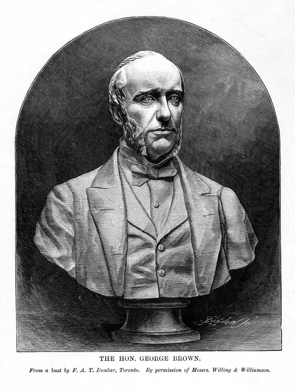 乔治·布朗（George Brown），苏格兰出生的加拿大新闻工作者和政治家，十九世纪 作者 不明