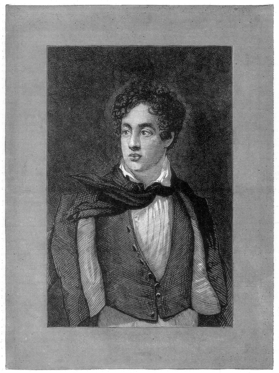 乔治·拜伦（George Byron），第六届拜伦男爵，英国诗人，1888年 作者 不明
