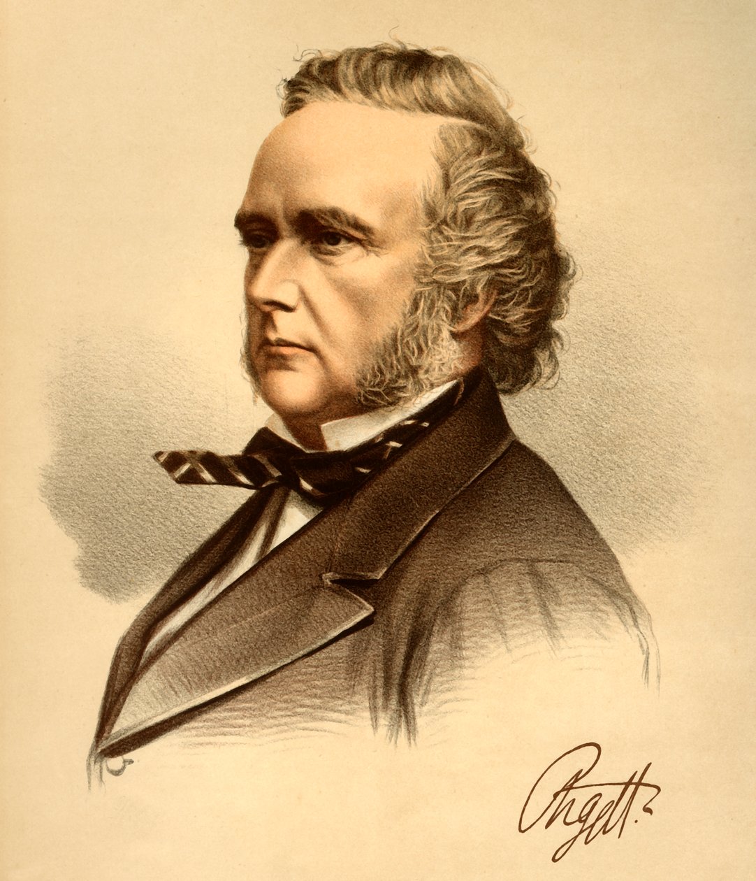 乔治·坎贝尔（George Campbell），阿盖尔第八公爵（c1890）。 作者 不明