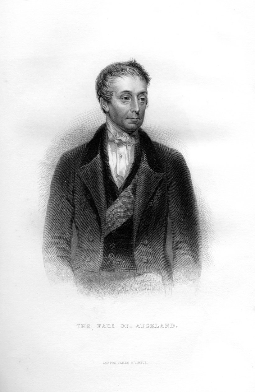 乔治·伊登（George Eden），奥克兰第一伯爵，印度总督，19世纪 作者 不明