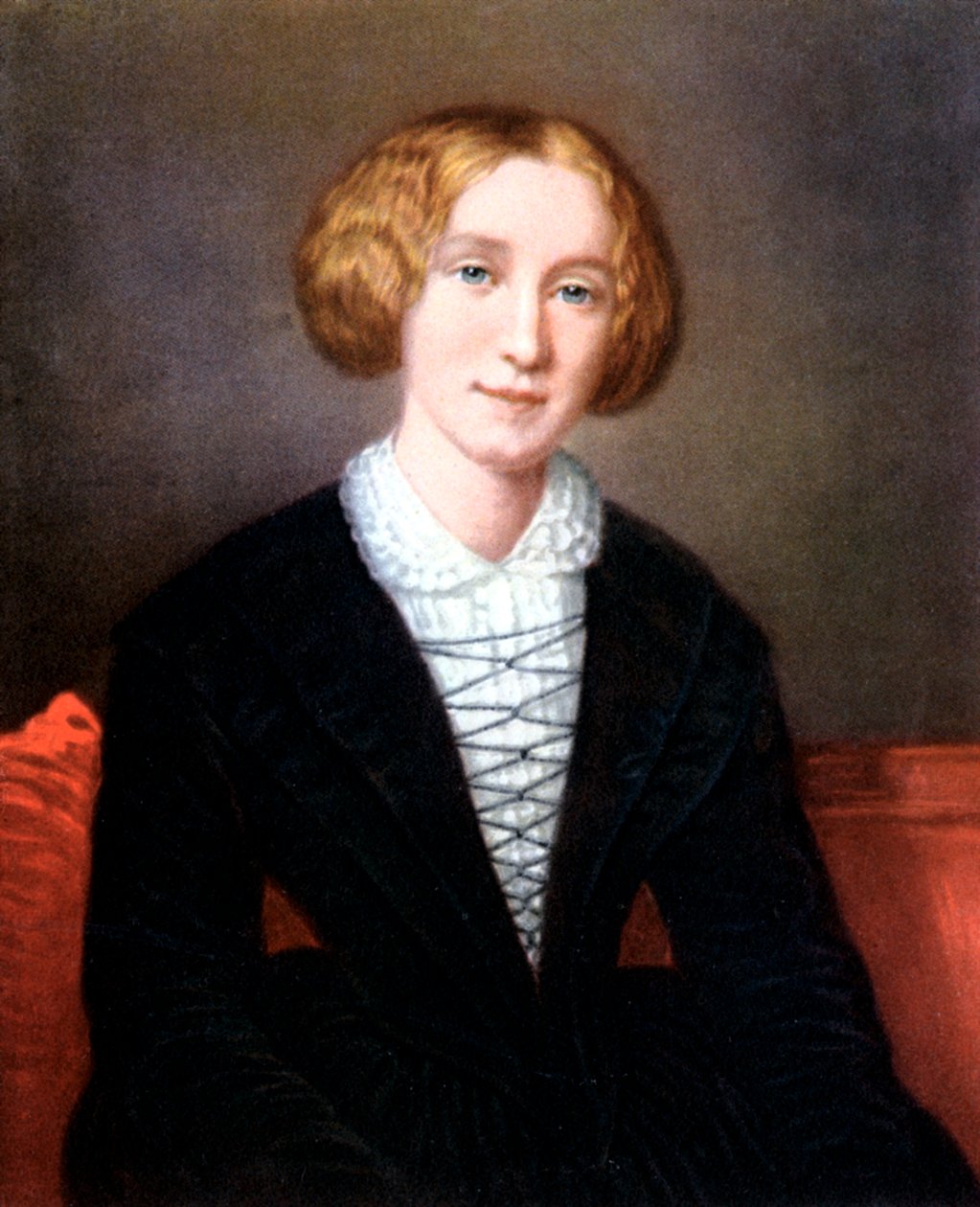 乔治·艾略特（George Eliot），年轻的女人，c1840 作者 不明