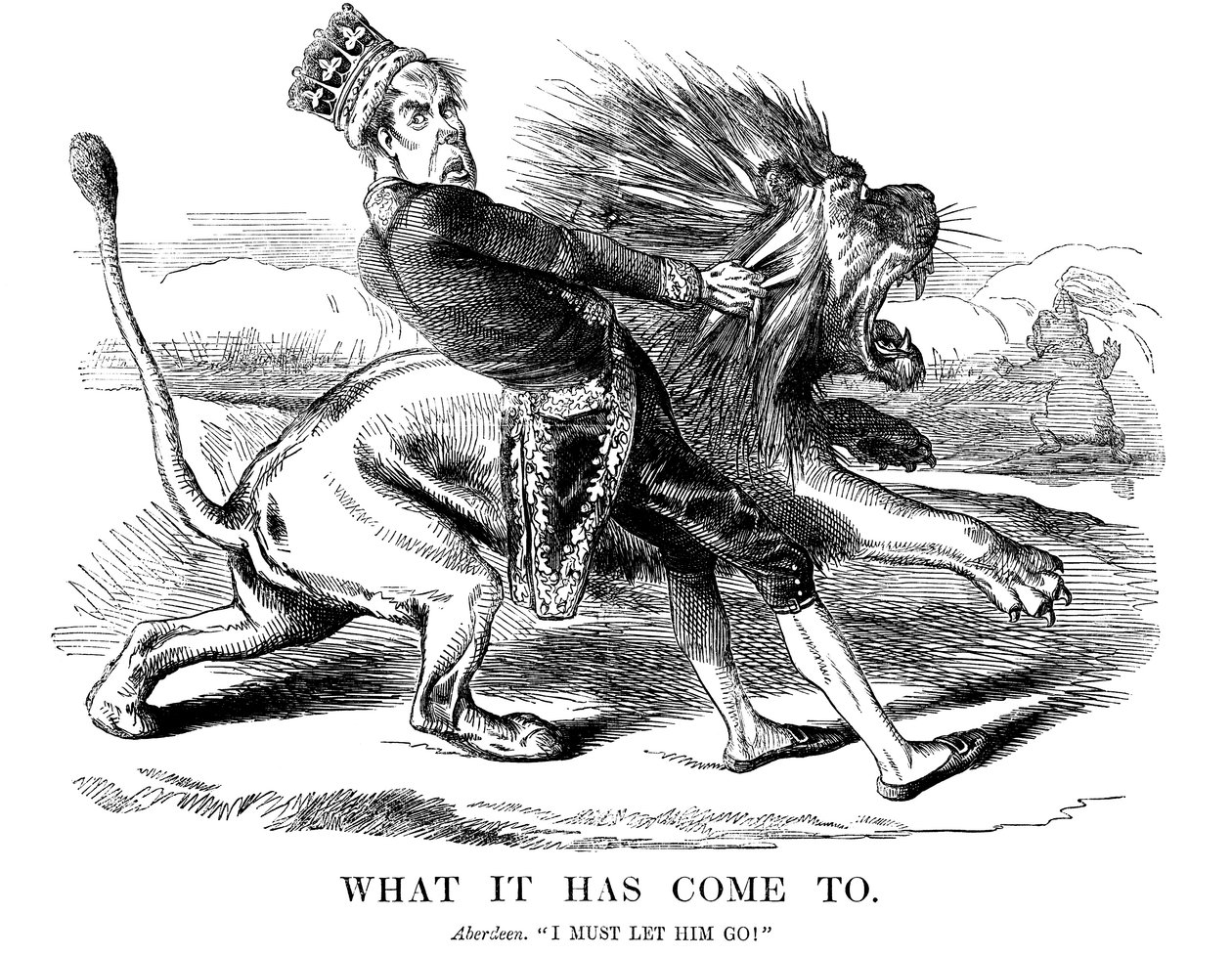 乔治·戈登（George Gordon），阿伯丁第4伯爵（1784-1860），苏格兰政治家，1854年。 作者 不明