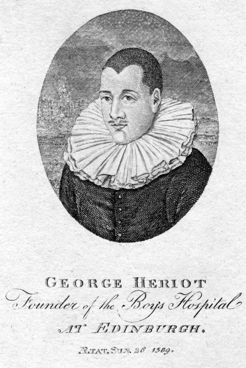 乔治·赫里奥特（George Heriot）1563-1624，苏格兰金匠和慈善家，1791年 作者 不明