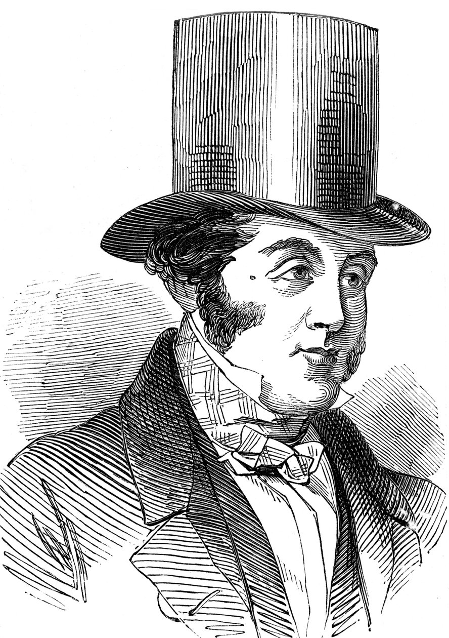 乔治·哈德森（George Hudson），铁路国王，1848年 作者 不明