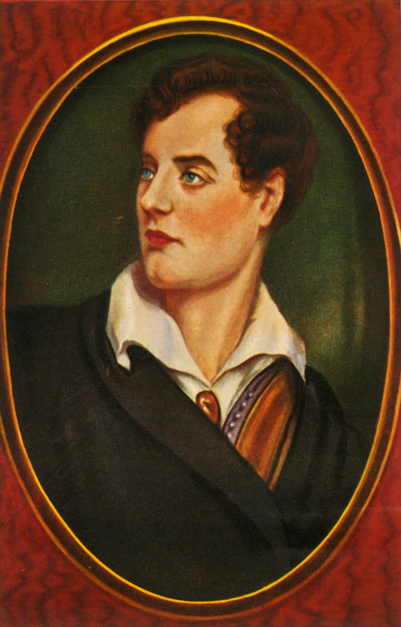 乔治·拜伦（George Lord Byron），1933年。 作者 不明