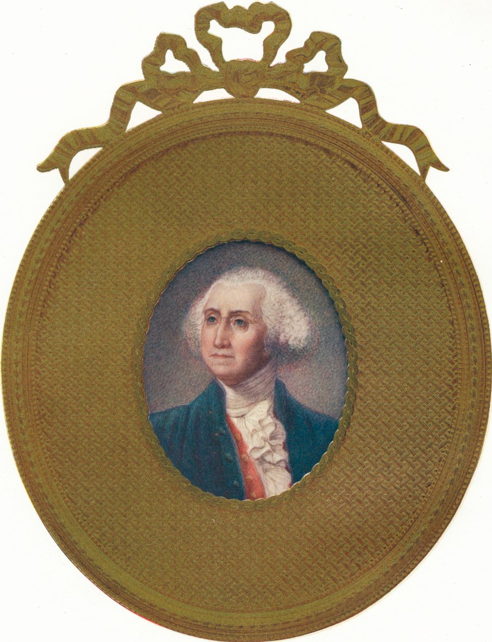 乔治·华盛顿（George Washington）1732-99，美国第一任总统，1907年 作者 不明
