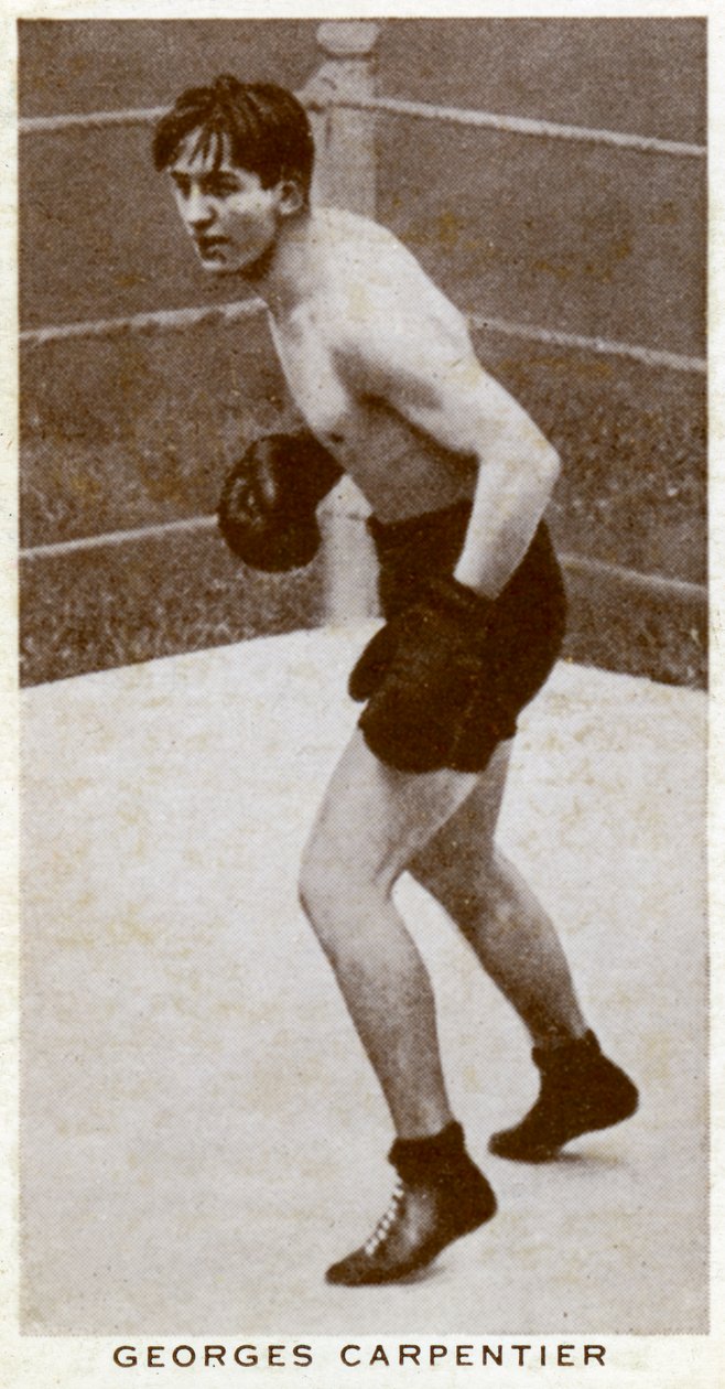 乔治·卡庞捷（Georges Carpentier），法国拳击手，1938年 作者 不明