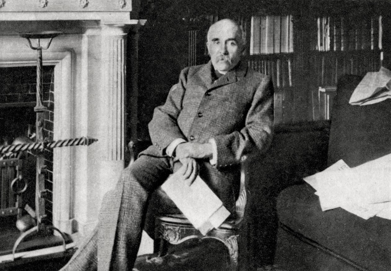 乔治·克莱门梭（Georges Clemenceau），法国政治家，1886年 作者 不明