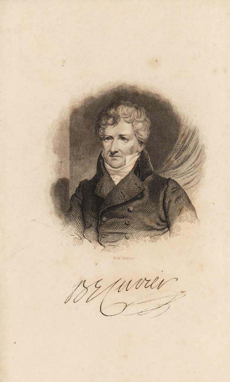 Georges Cuvier，法国自然学家和动物学家 作者 不明