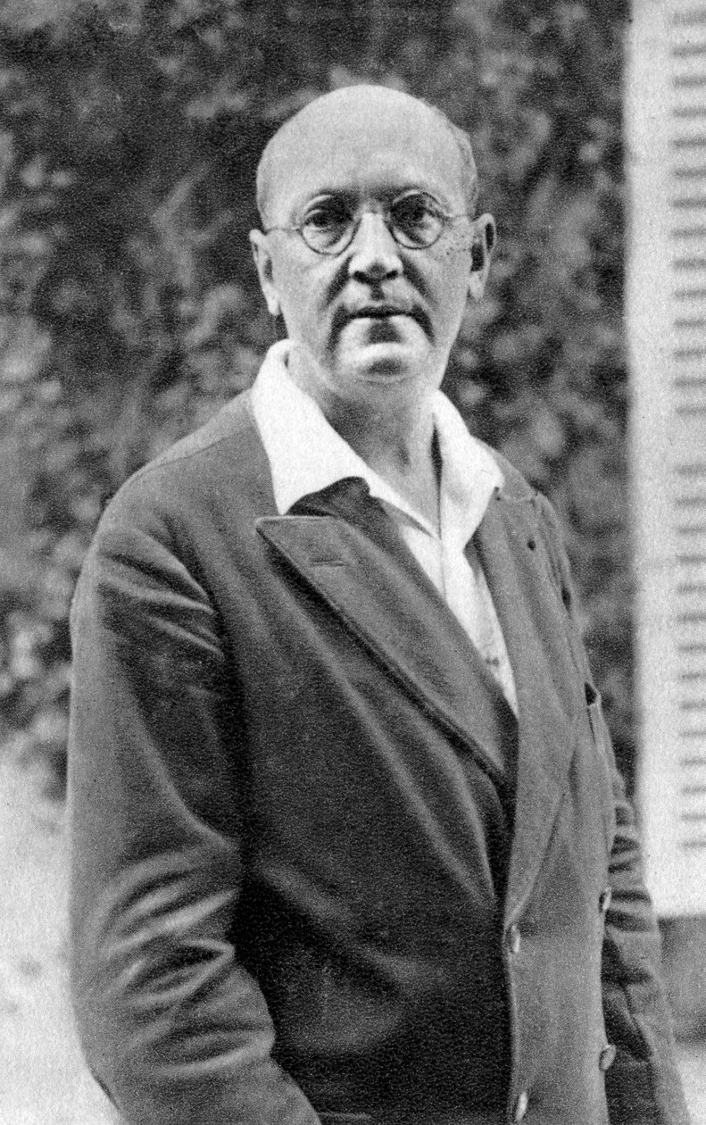 乔治·杜哈默（Georges Duhamel），法国作家，1935年 作者 不明