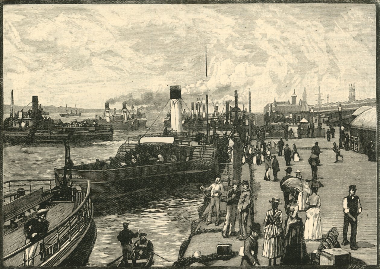 乔治登陆阶段，1898年。 作者 不明