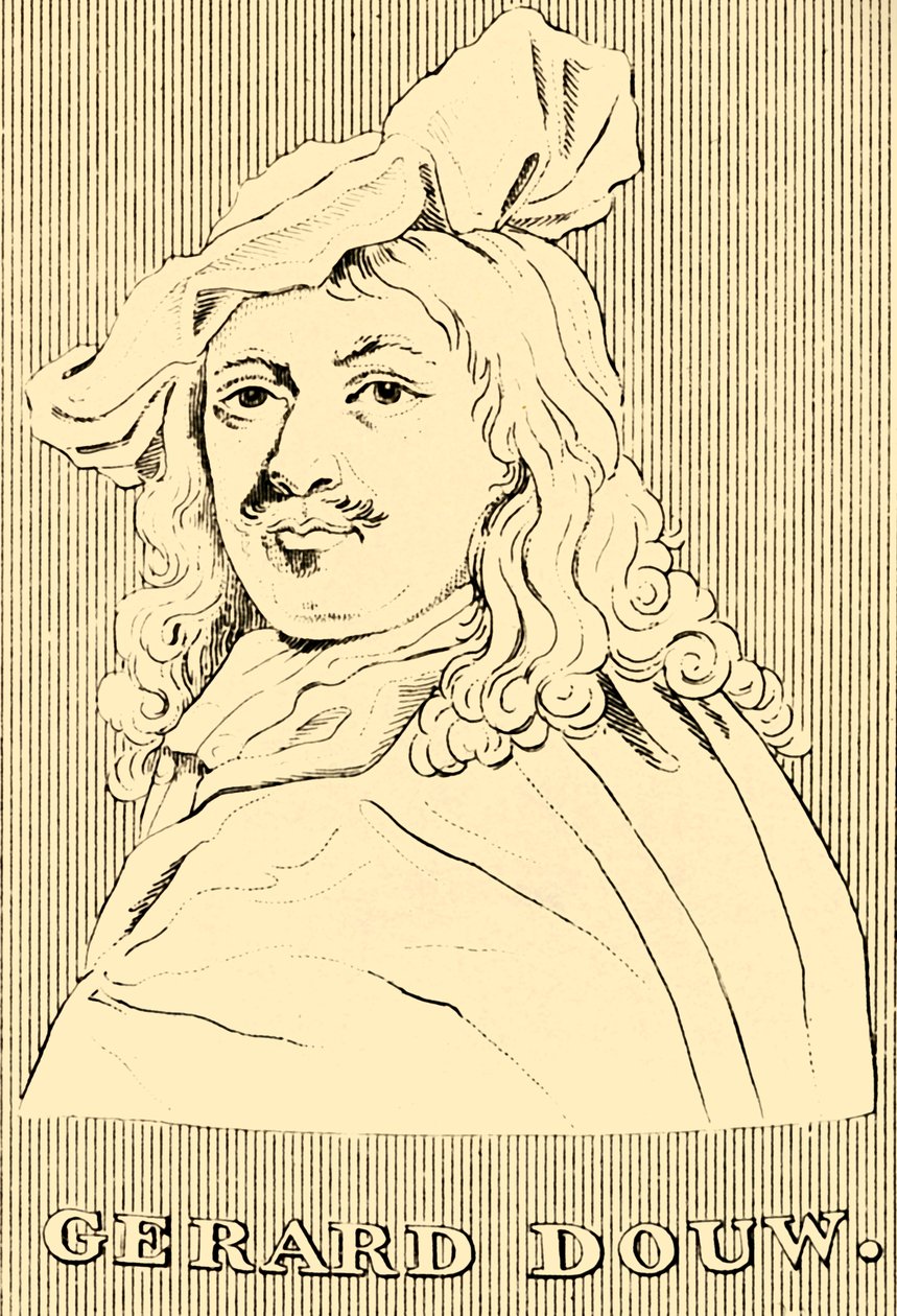 杰拉德·道（Gerard Douw），1613-1675年，1830年。 作者 不明