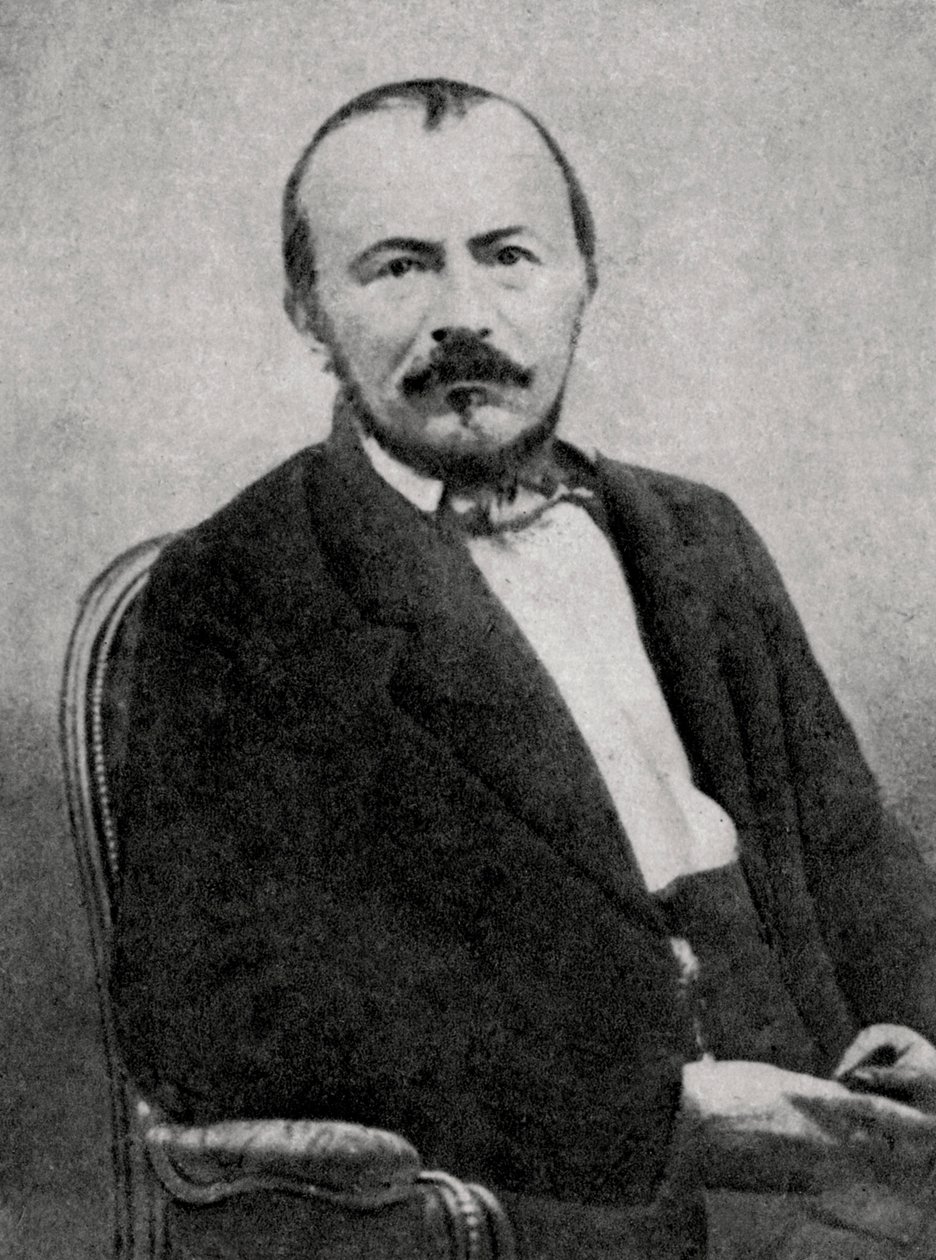 Gerard de Nerval，法国诗人，1855年 作者 不明