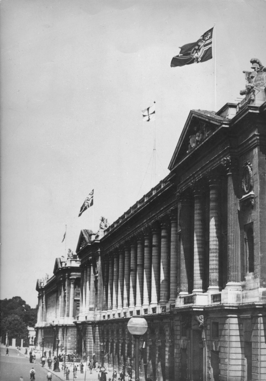 第二次世界大战，1940年7月，德国占领巴黎 作者 不明