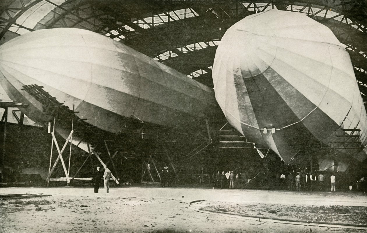 1919年的德国空中无畏舰。 作者 不明