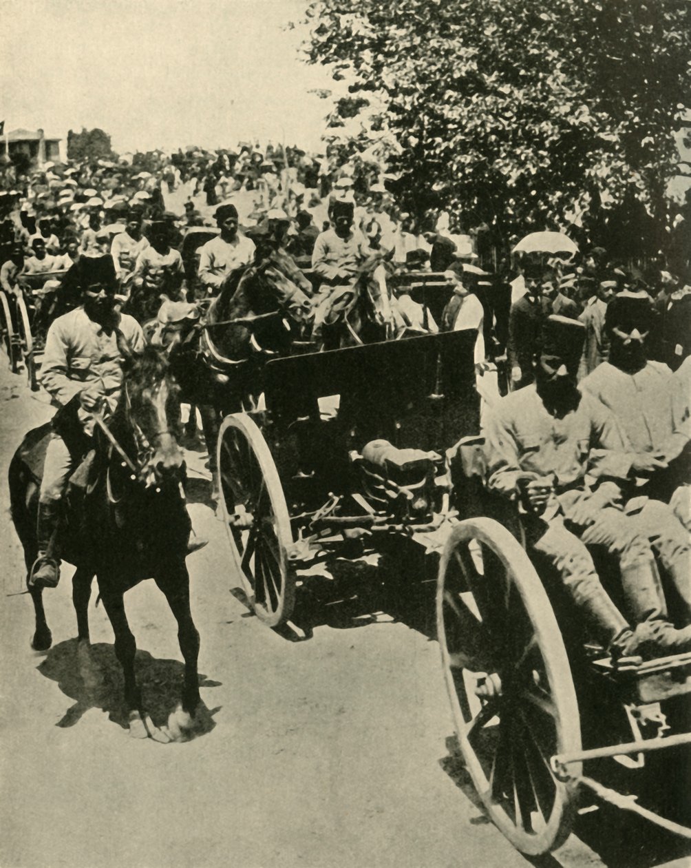 第一次世界大战，土耳其军队中的德国军备，c1914，c1920。 作者 不明