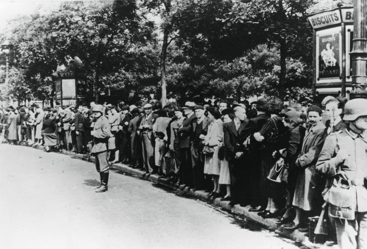 1940年6月14日德国占领巴黎 作者 不明