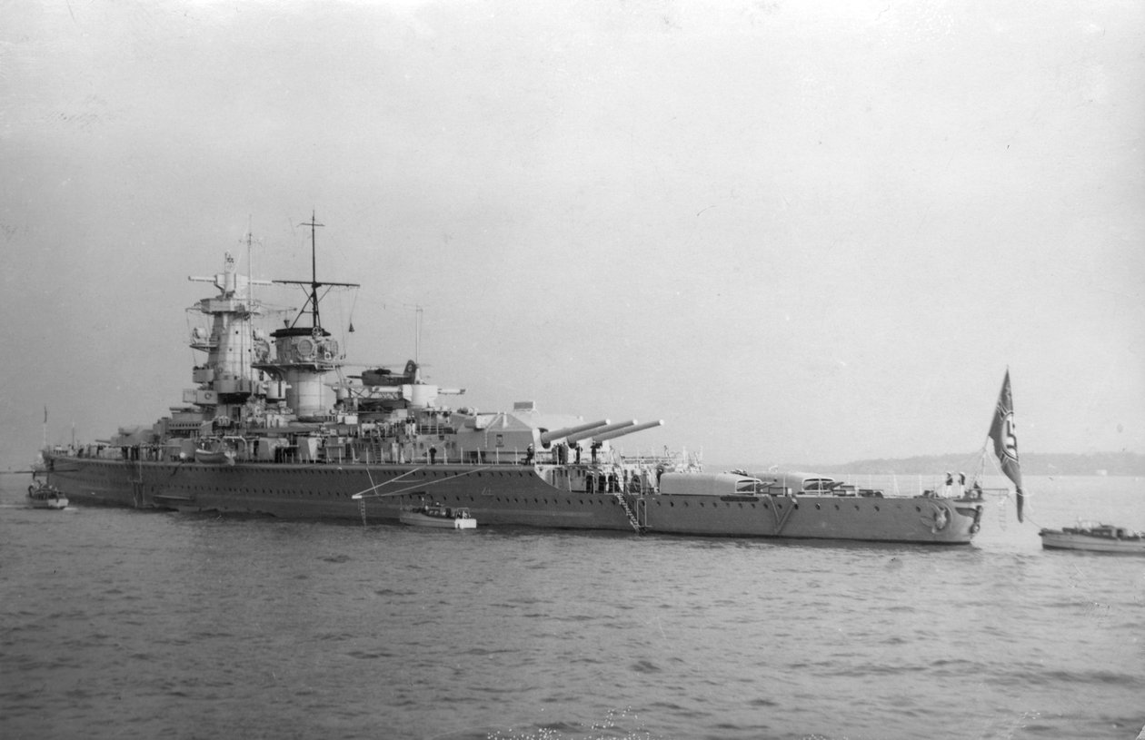 德国小型战列舰Admiral Graf Spee，1937年 作者 不明