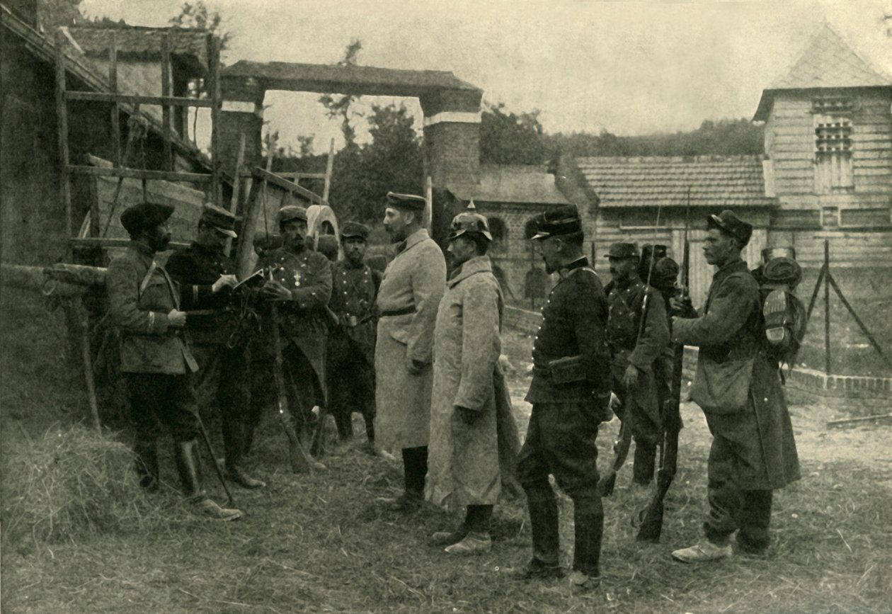 德国战俘，第一次世界大战，1914年，c1920。 作者 不明