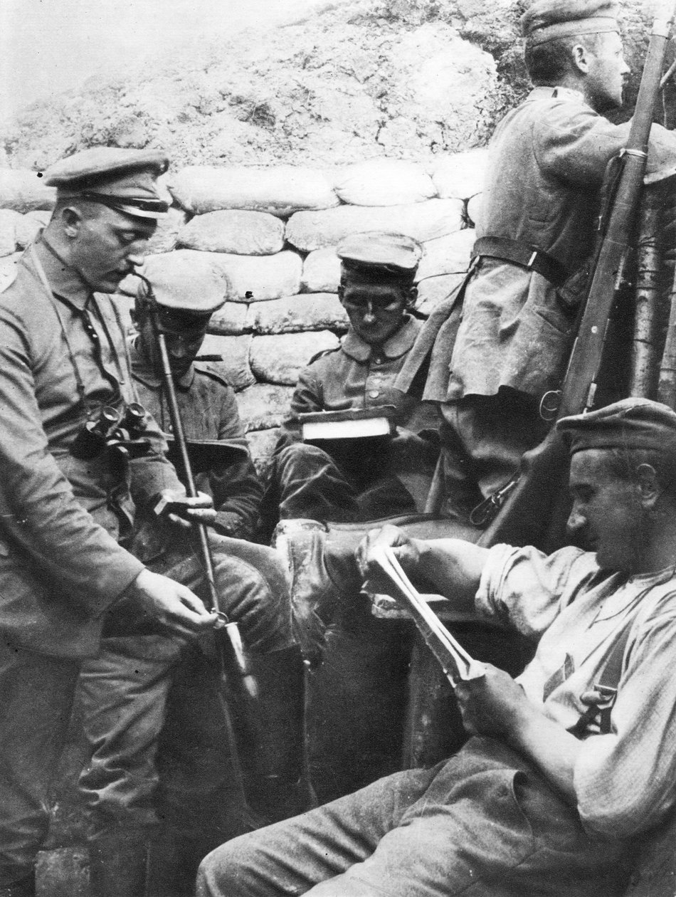 第一次世界大战，1914-1918年的德国士兵 作者 不明