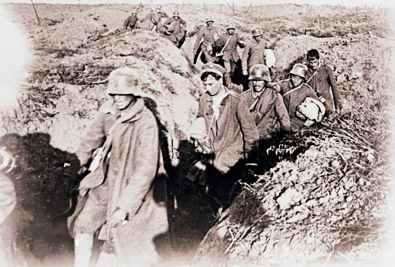 德军在法国北部的拉斐投降，c1914-c1918 作者 不明