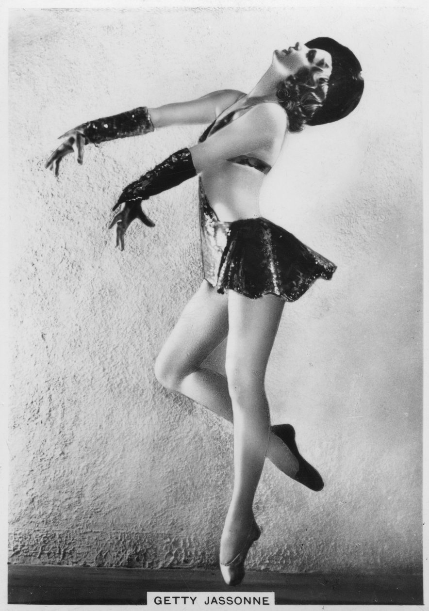 Getty Jassonne，法国芭蕾舞演员，c1936-c1939 作者 不明