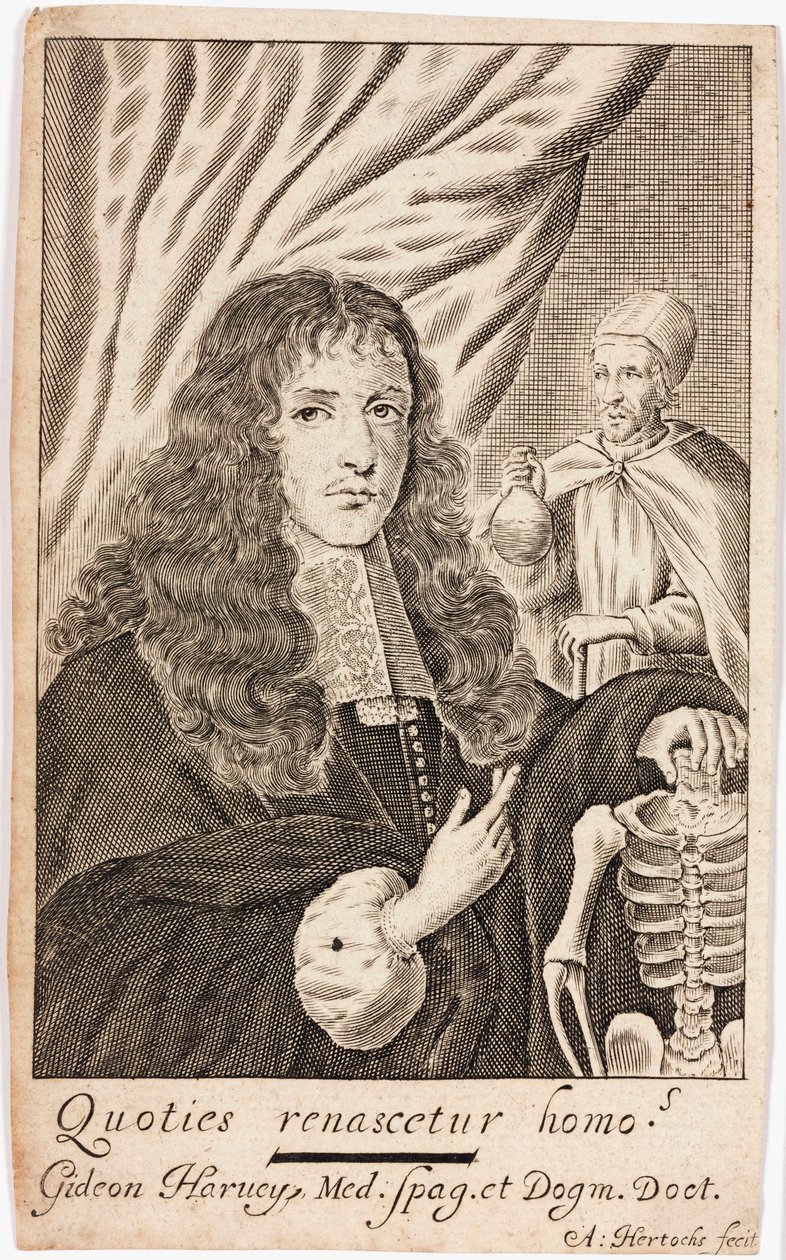 Gideon Harvey, english physician 作者 不明