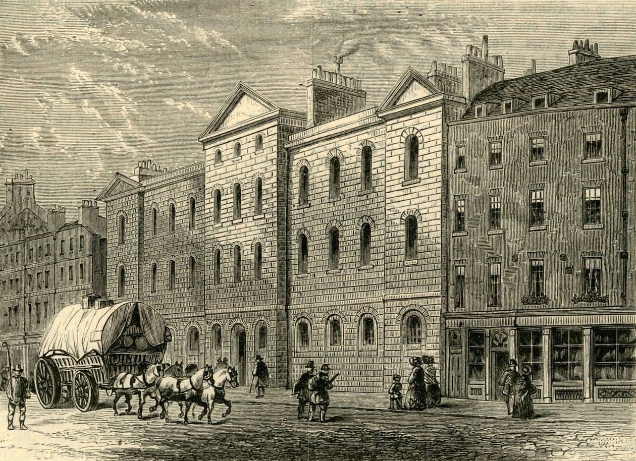 Giltspur Street Count，1840，c1872。 作者 不明
