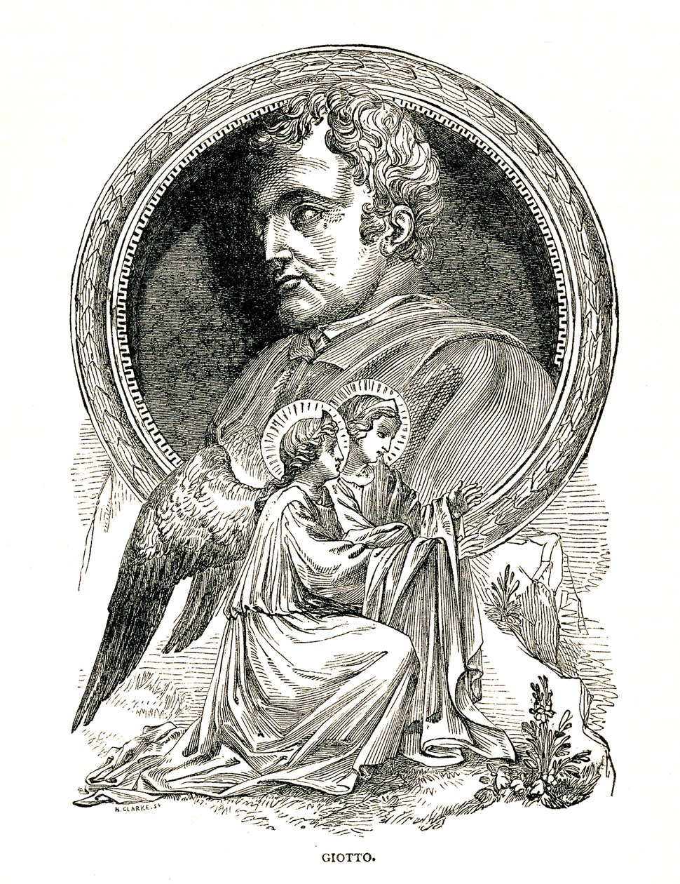 Gioto di Bondone，意大利画家和建筑师，1893年 作者 不明