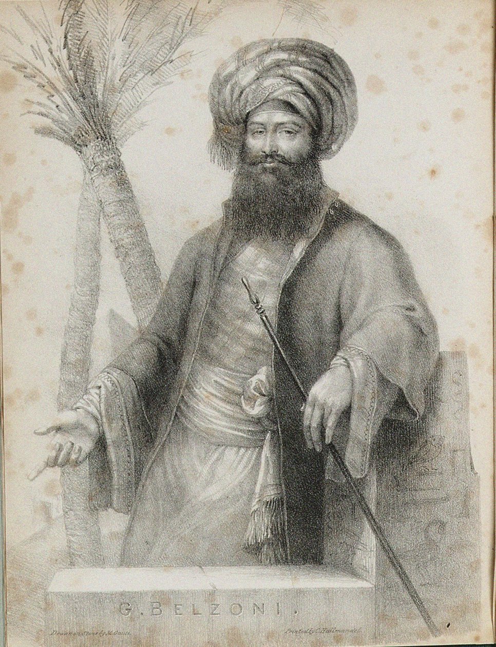 乔凡尼·巴蒂斯塔·贝尔佐尼（Giovanni Battista Belzoni）1778-1823来自运营和最近的迪斯科叙事的前奏 作者 不明
