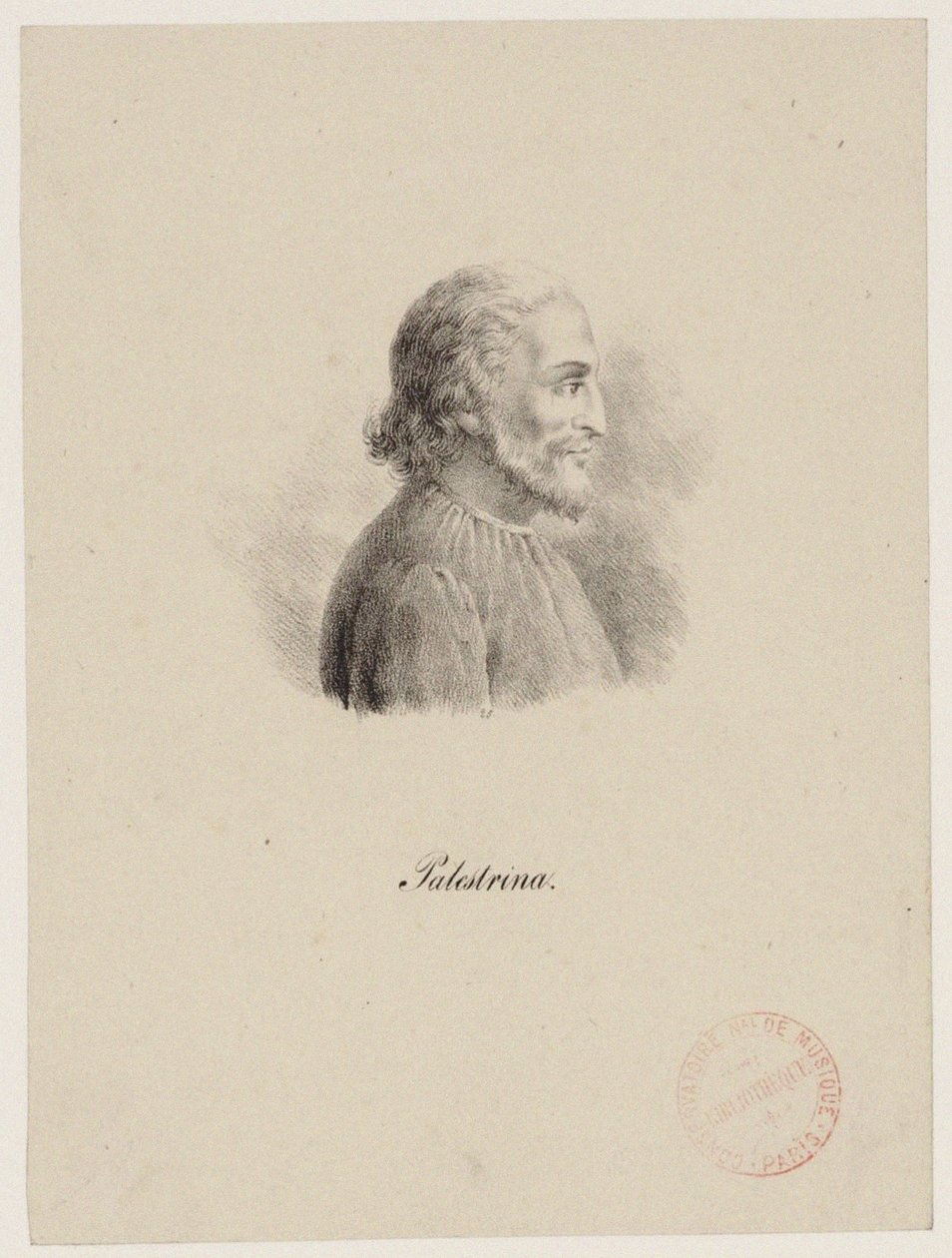 Giovanni Pierluigi da Palestrina，c。 1800 作者 不明