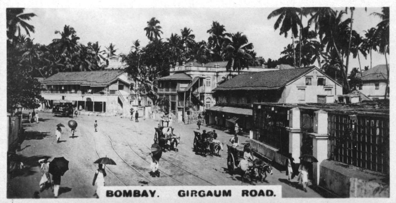 印度孟买Girgaum Road，建于1925年 作者 不明