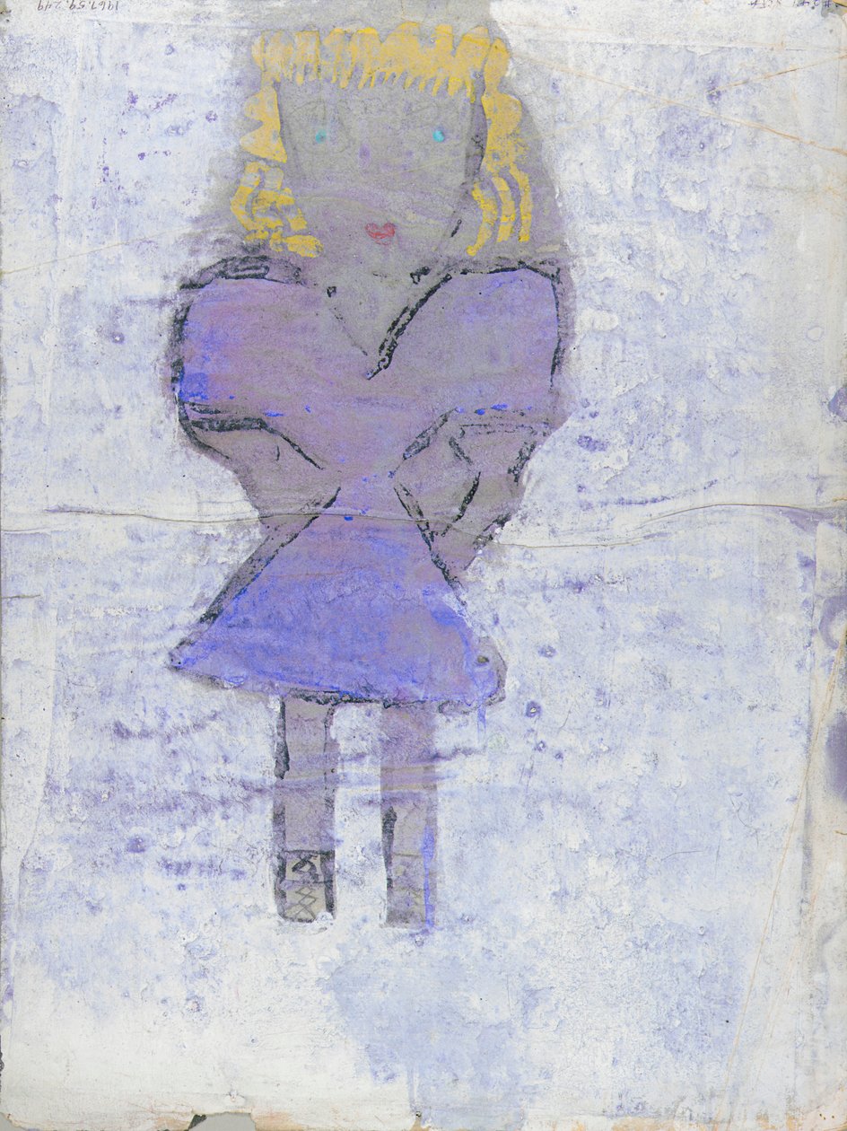 金发女孩，约1939-1940年。 作者 不明
