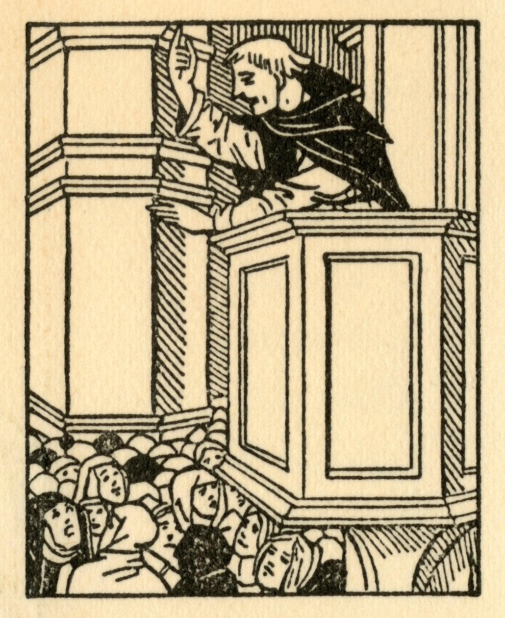吉罗拉莫·萨沃纳罗拉（Girrolamo Savonarola），1933年。 作者 不明